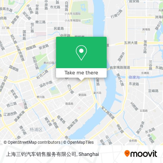 上海三钧汽车销售服务有限公司 map