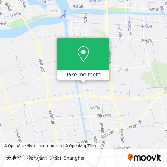 天地华宇物流(金汇分部) map