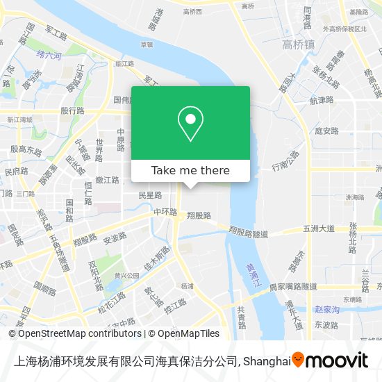 上海杨浦环境发展有限公司海真保洁分公司 map