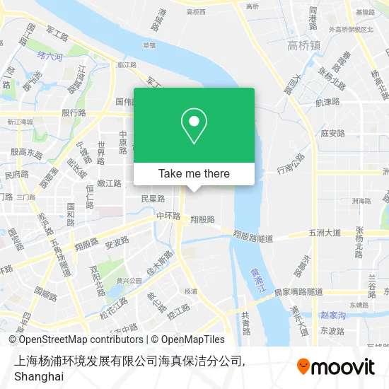 上海杨浦环境发展有限公司海真保洁分公司 map