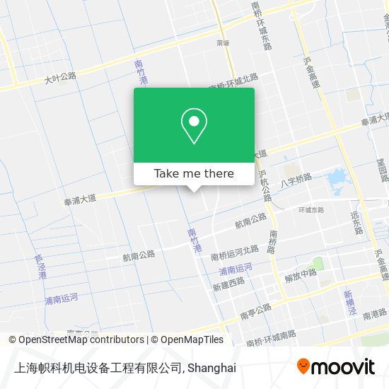 上海帜科机电设备工程有限公司 map