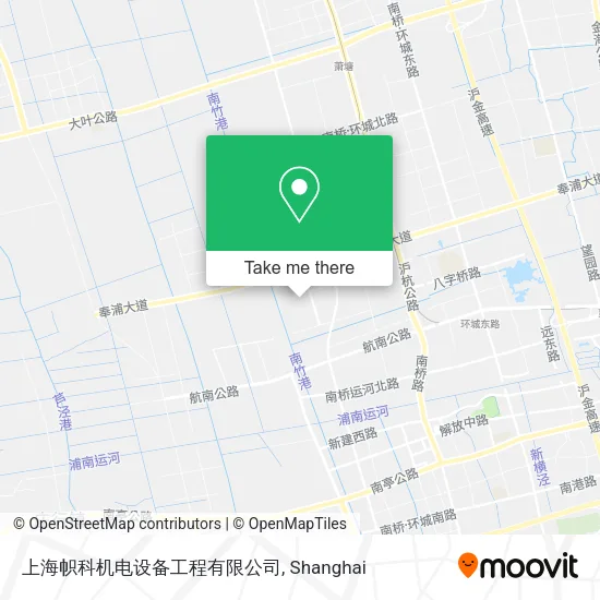 上海帜科机电设备工程有限公司 map