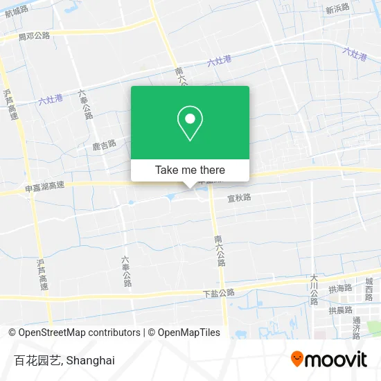 百花园艺 map