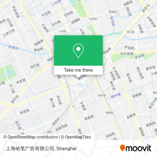 上海哈笔广告有限公司 map