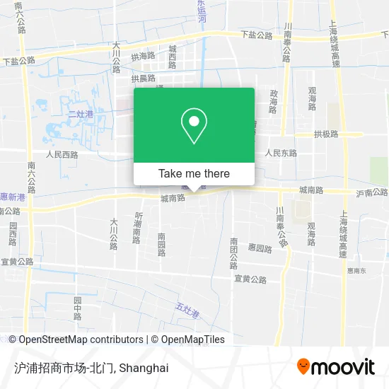 沪浦招商市场-北门 map