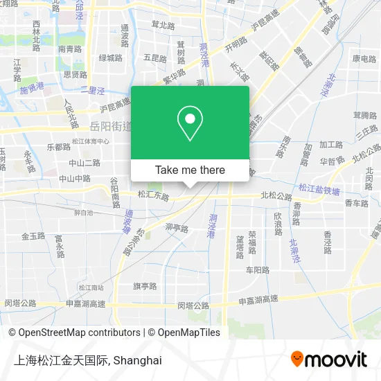 上海松江金天国际 map