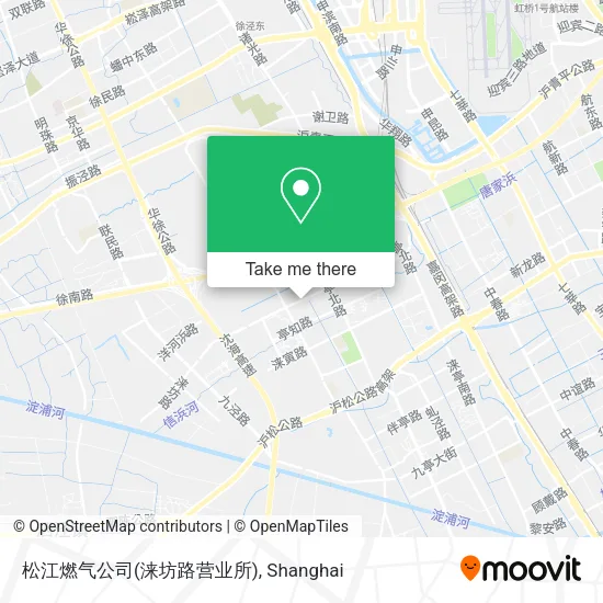 松江燃气公司(涞坊路营业所) map