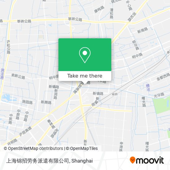 上海锦招劳务派遣有限公司 map