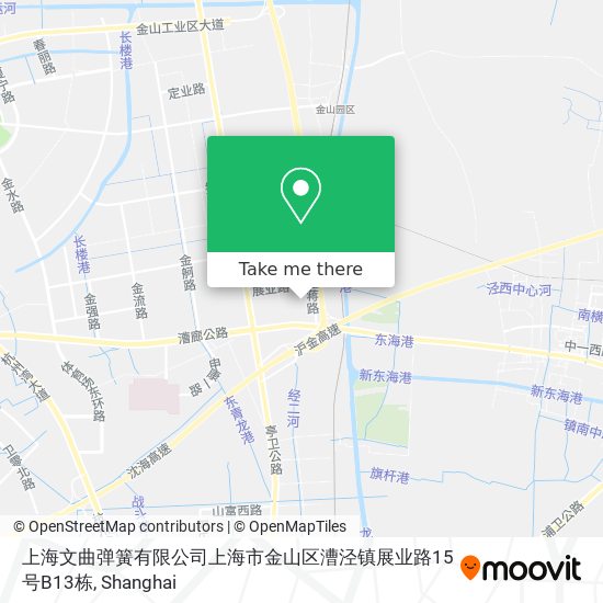 上海文曲弹簧有限公司上海市金山区漕泾镇展业路15号B13栋 map