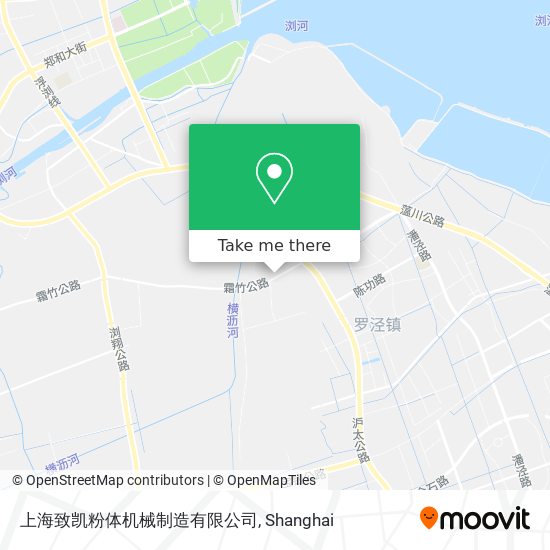 上海致凯粉体机械制造有限公司 map