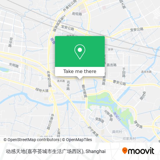 动感天地(嘉亭荟城市生活广场西区) map