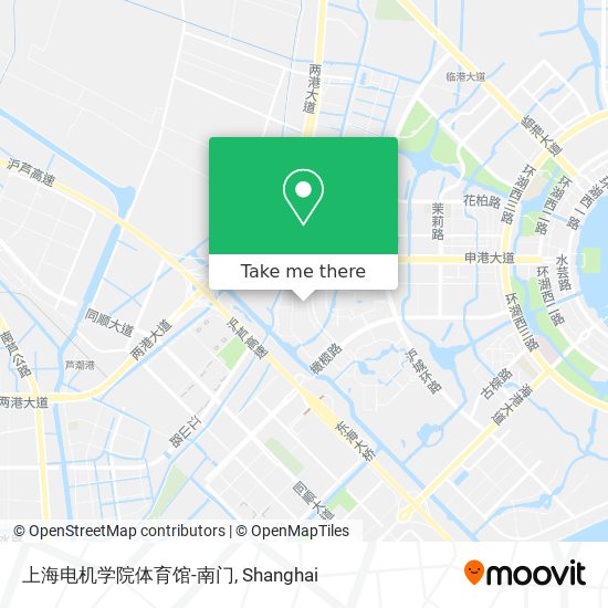 上海电机学院体育馆-南门 map