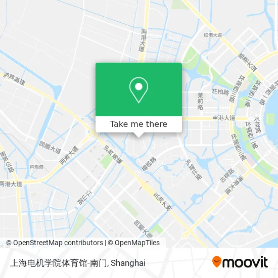 上海电机学院体育馆-南门 map
