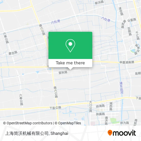 上海简沃机械有限公司 map