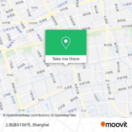 上南路6100号 map