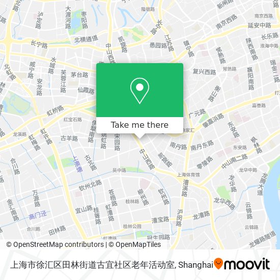 上海市徐汇区田林街道古宜社区老年活动室 map