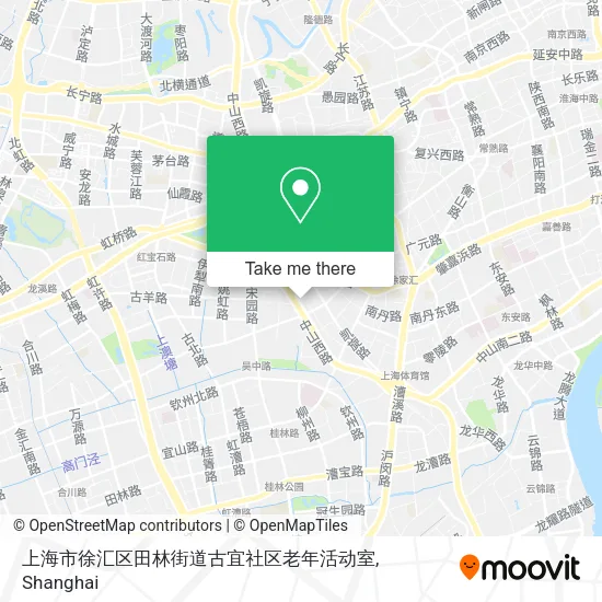 上海市徐汇区田林街道古宜社区老年活动室 map