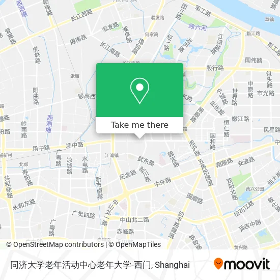 同济大学老年活动中心老年大学-西门 map