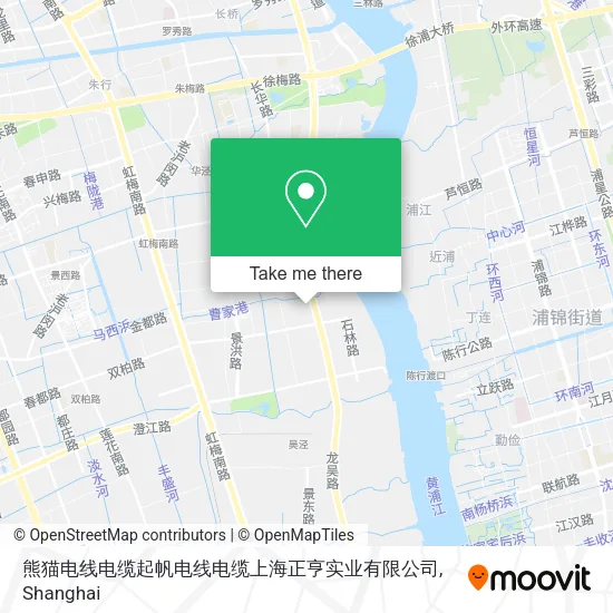 熊猫电线电缆起帆电线电缆上海正亨实业有限公司 map