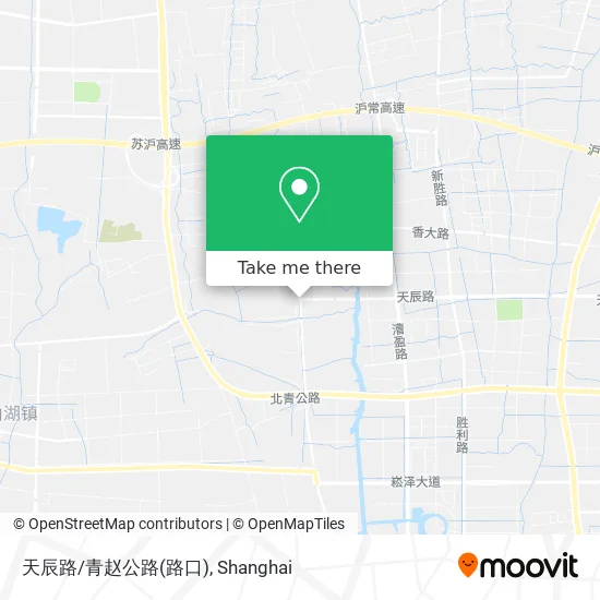 天辰路/青赵公路(路口) map