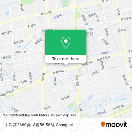 中科路2660弄18幢56-58号 map
