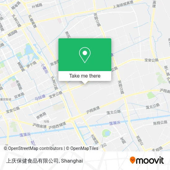 上庆保健食品有限公司 map