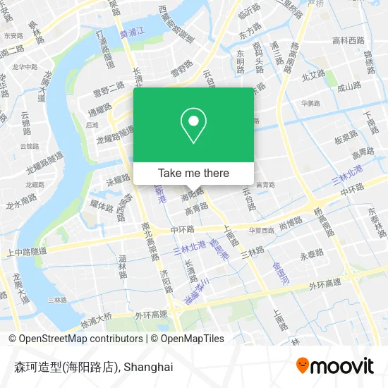 森珂造型(海阳路店) map