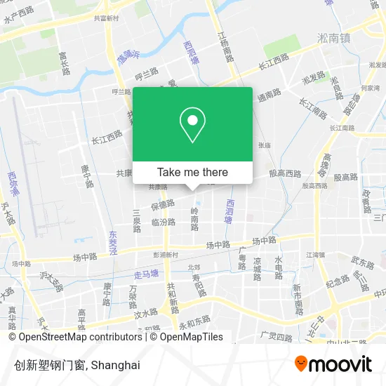 创新塑钢门窗 map