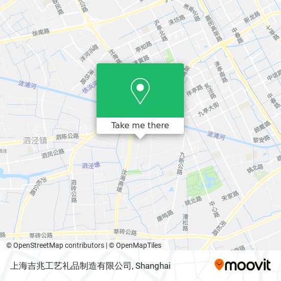 上海吉兆工艺礼品制造有限公司 map