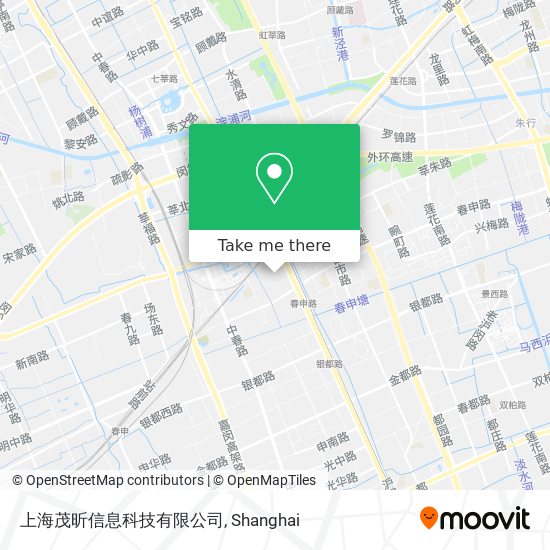 上海茂昕信息科技有限公司 map