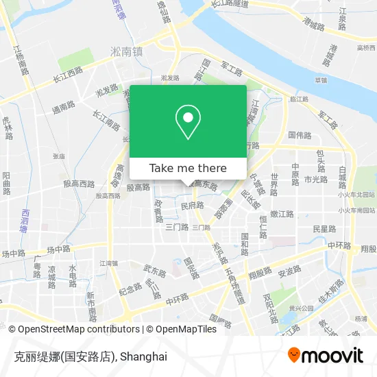 克丽缇娜(国安路店) map