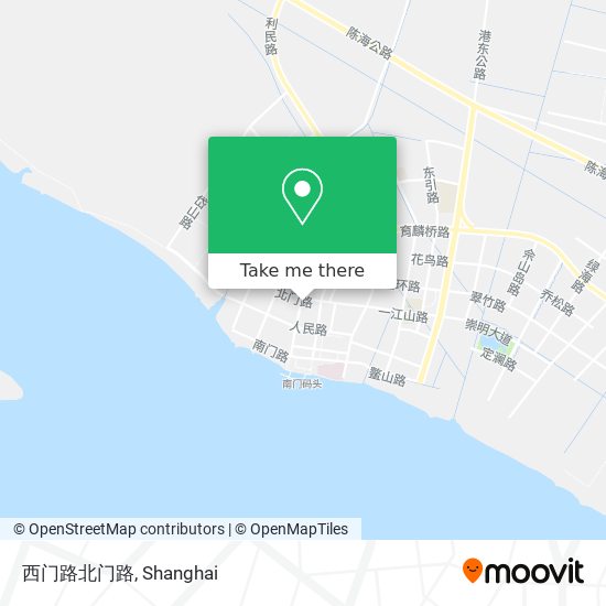 西门路北门路 map