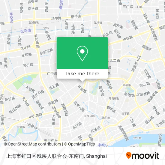 上海市虹口区残疾人联合会-东南门 map