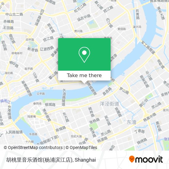 胡桃里音乐酒馆(杨浦滨江店) map