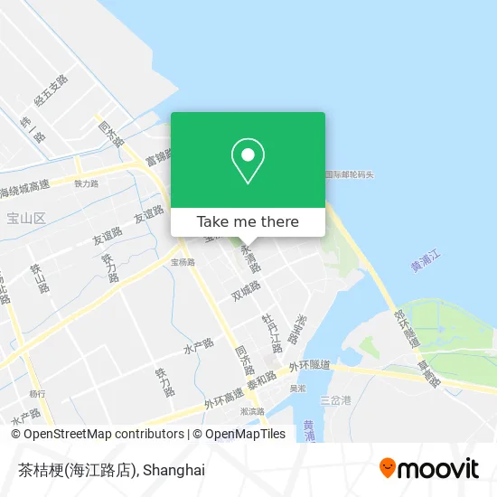 茶桔梗(海江路店) map