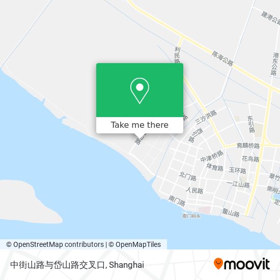 中街山路与岱山路交叉口 map