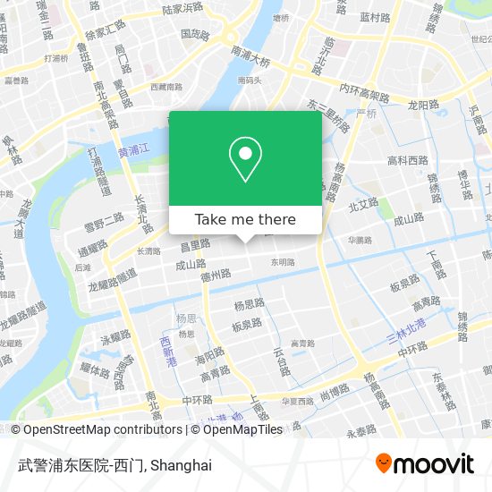 武警浦东医院-西门 map