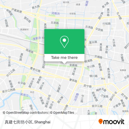 真建七街坊小区 map