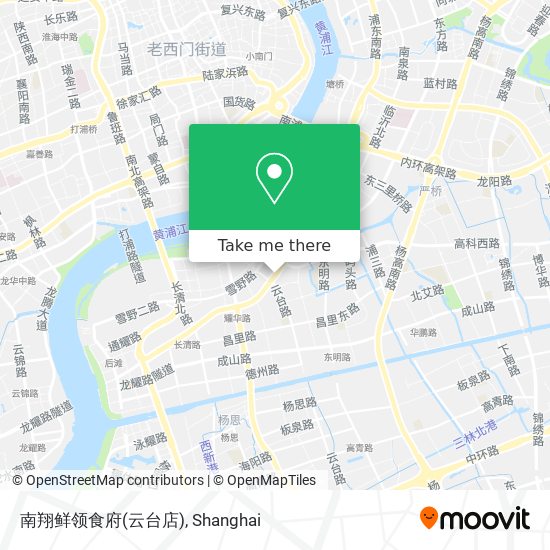 南翔鲜领食府(云台店) map
