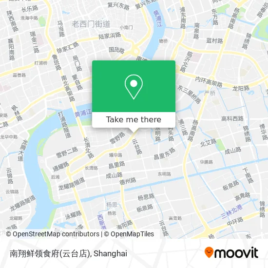南翔鲜领食府(云台店) map