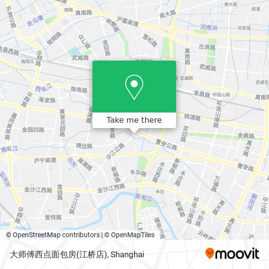 大师傅西点面包房(江桥店) map