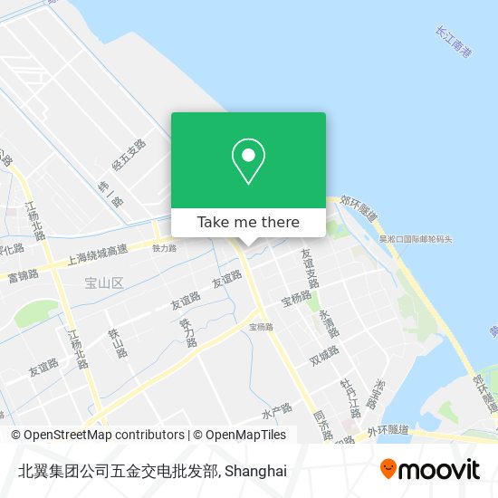 北翼集团公司五金交电批发部 map