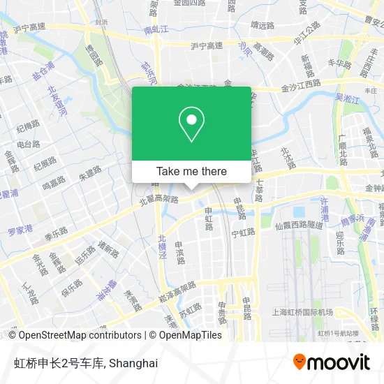 虹桥申长2号车库 map