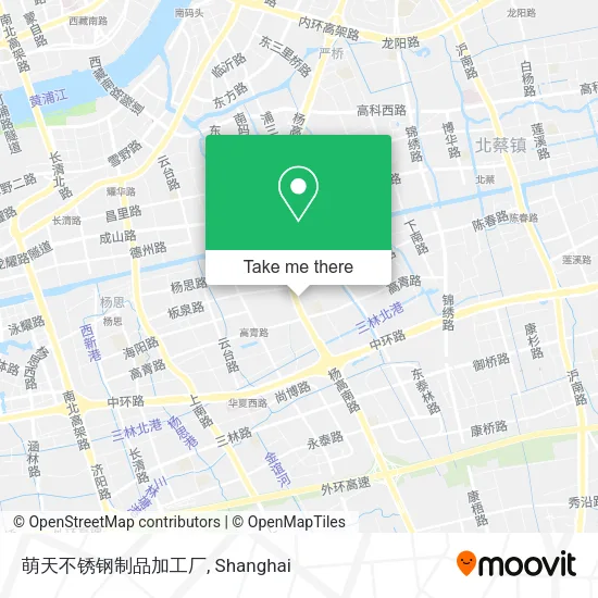 萌天不锈钢制品加工厂 map