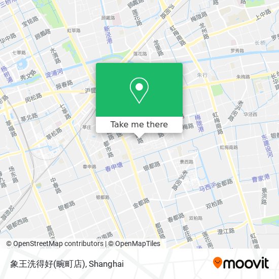 象王洗得好(畹町店) map