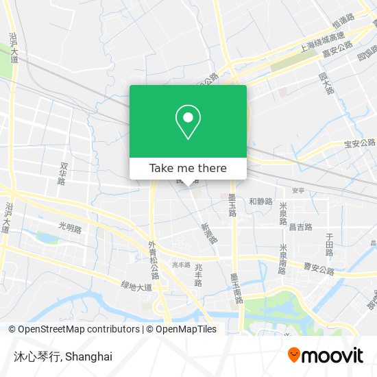 沐心琴行 map