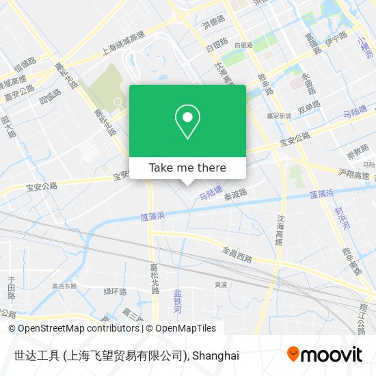 世达工具 (上海飞望贸易有限公司) map