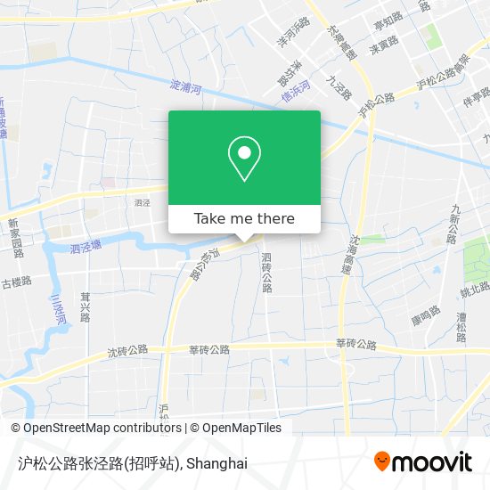 沪松公路张泾路(招呼站) map