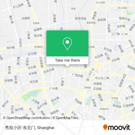 秀苑小区-东北门 map
