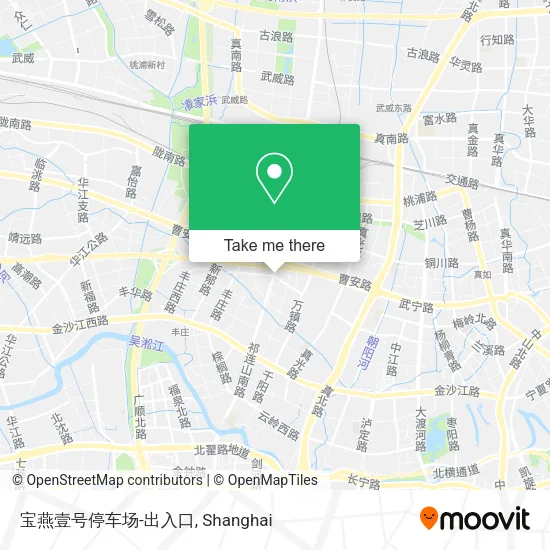 宝燕壹号停车场-出入口 map